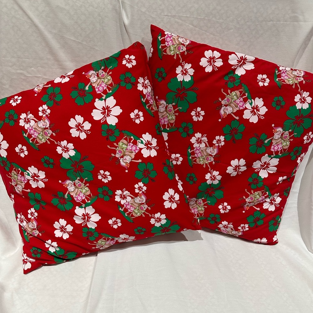 Hawaiian 20” zippered pillow covers